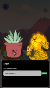 Example of AI dialogue