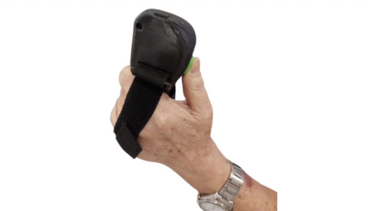 Optional choice of velcro strapped case covers for players with weaker grip strength