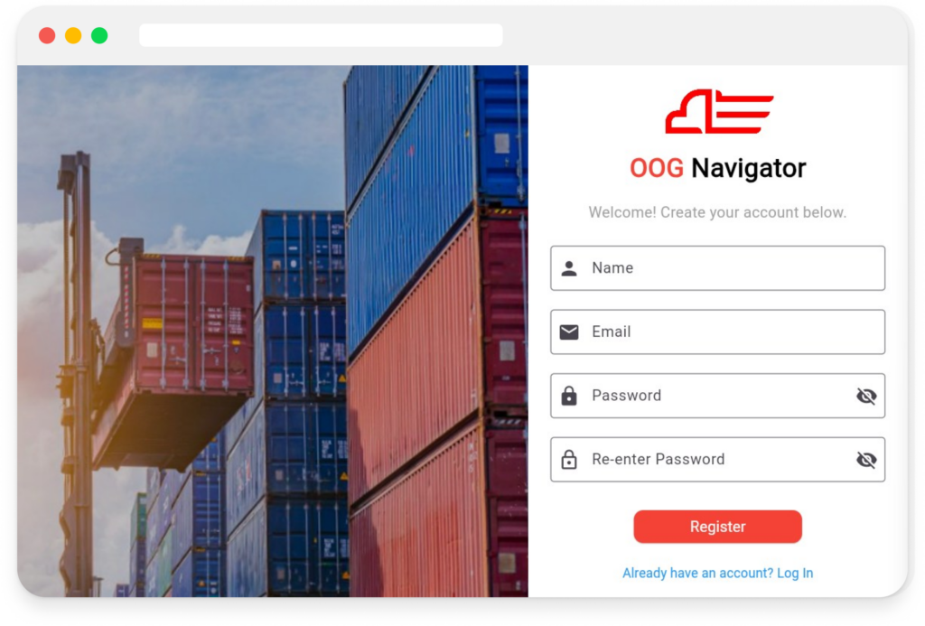Register Page
