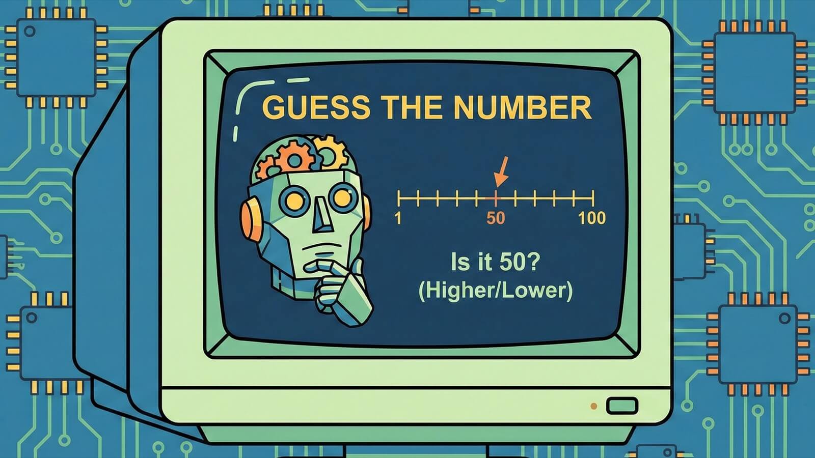 Number Guessing AI