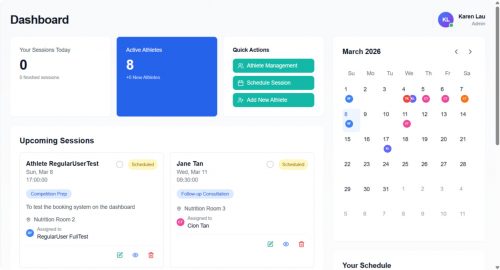 NutriFusion Dashboard